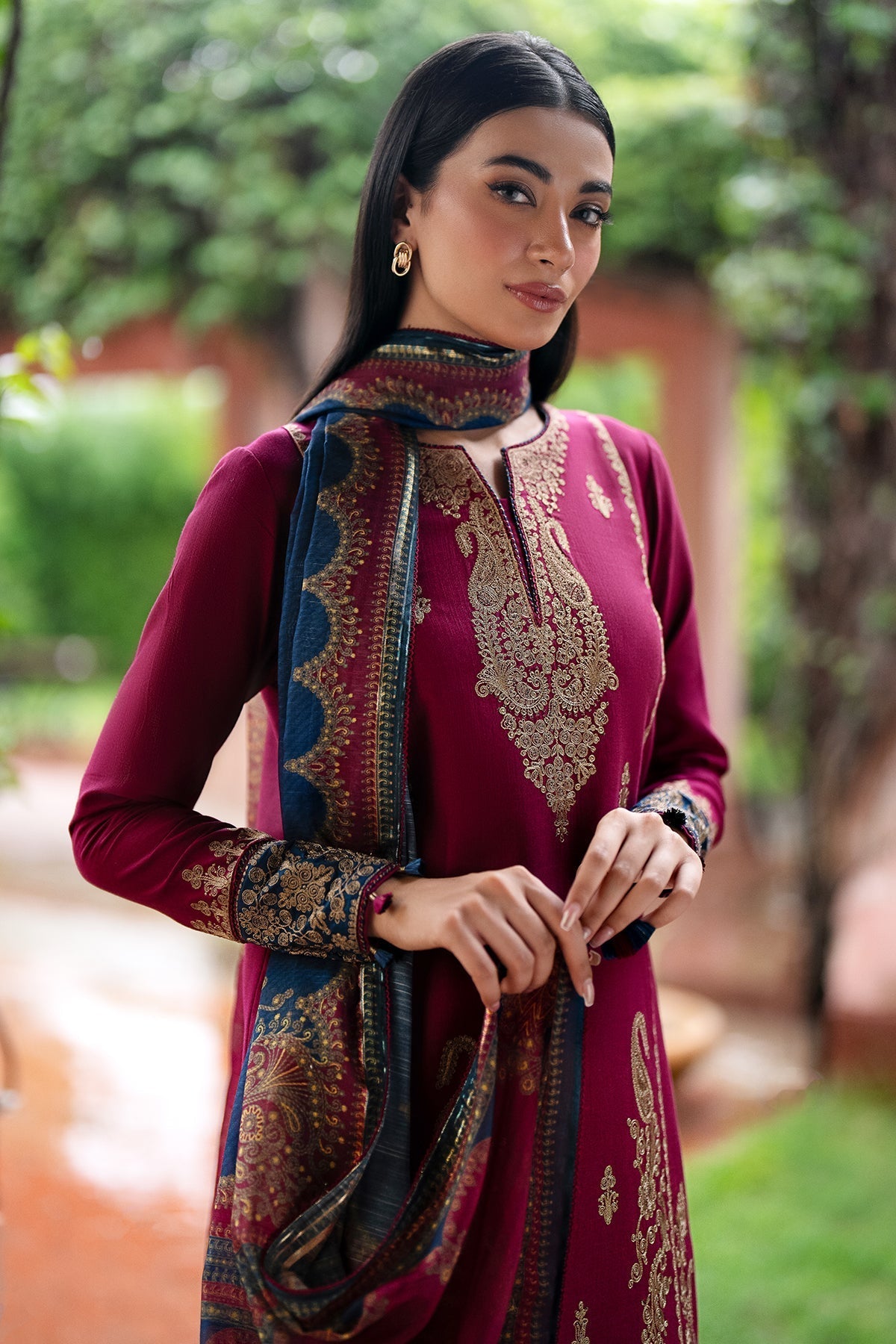 Jazmin | Winter Edition 24 | KHADDAR UW-0069 - Official Jazmin stockist in UK - Sakeena London