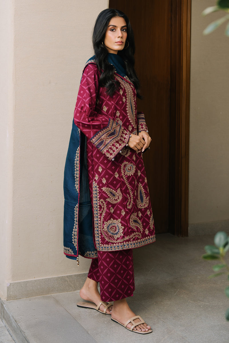 Jazmin | Summer Lawn 25 | USE-9139 - Official Jazmin stockist in UK - Sakeena London