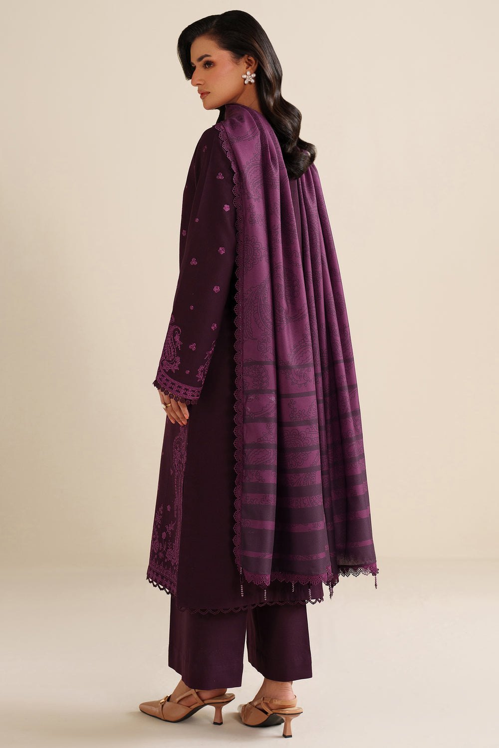 Farasha | Winter Spell 25 | Violett - Official Farasha stockist in UK - Sakeena London