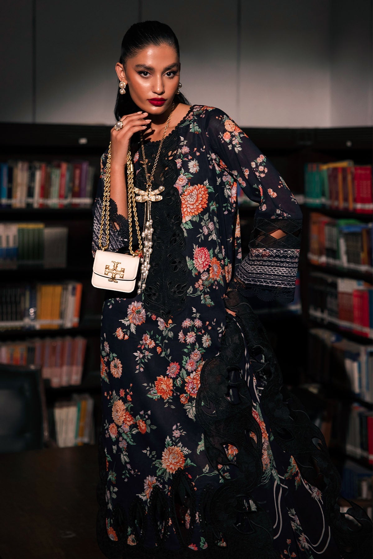 Nureh | Glam Girl Lawn | GL-18 - Official Nureh stockist in UK - Sakeena London
