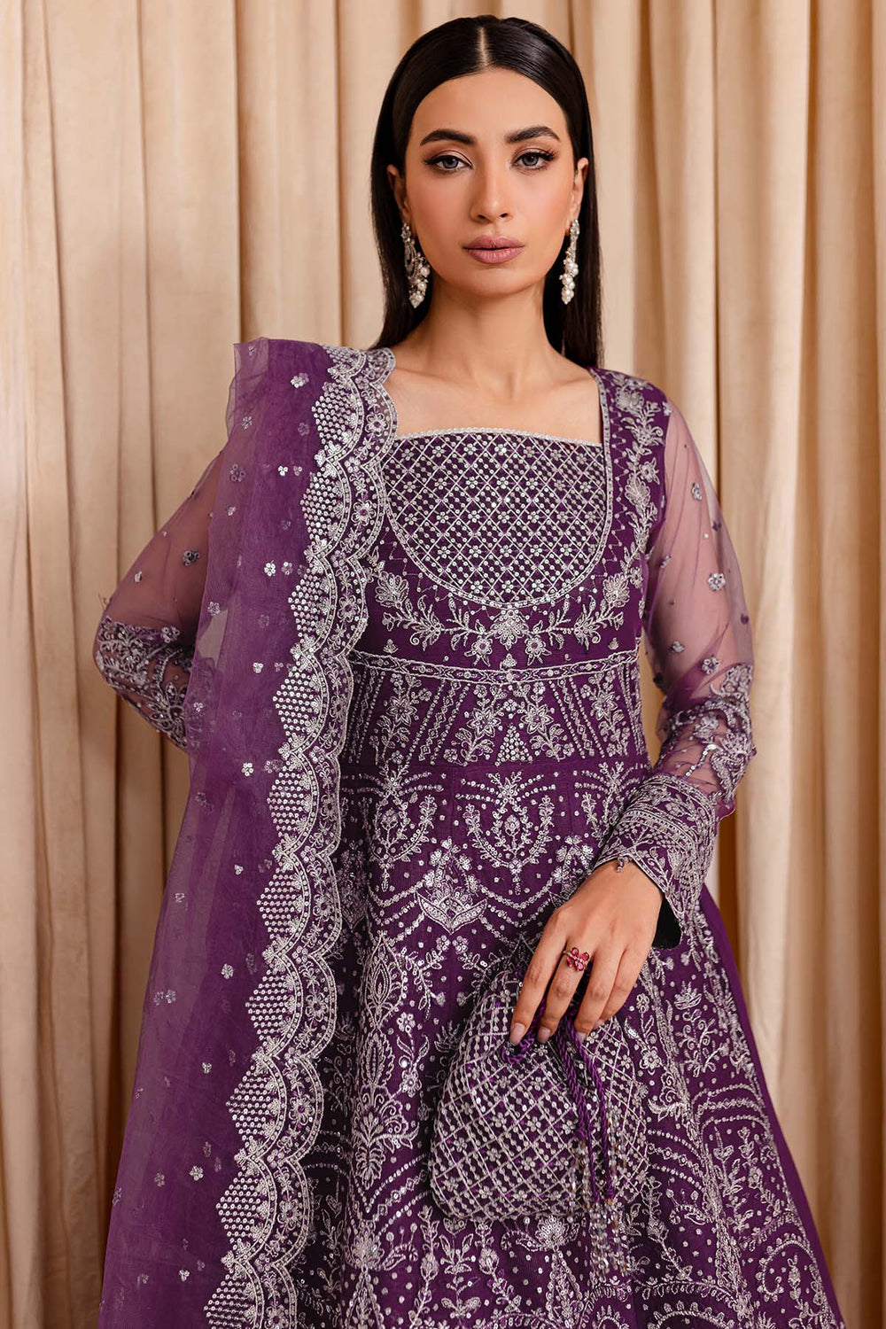 Farasha | Lumiere Formals | Plum Passion - Official Farasha stockist in UK - Sakeena London