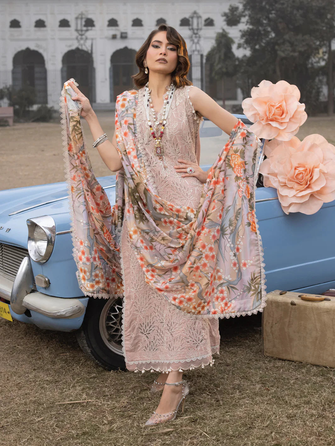 Faiza Faisal | Maya Luxury Lawn | Amirah - Official Faiza Faisal stockist in UK - Sakeena London