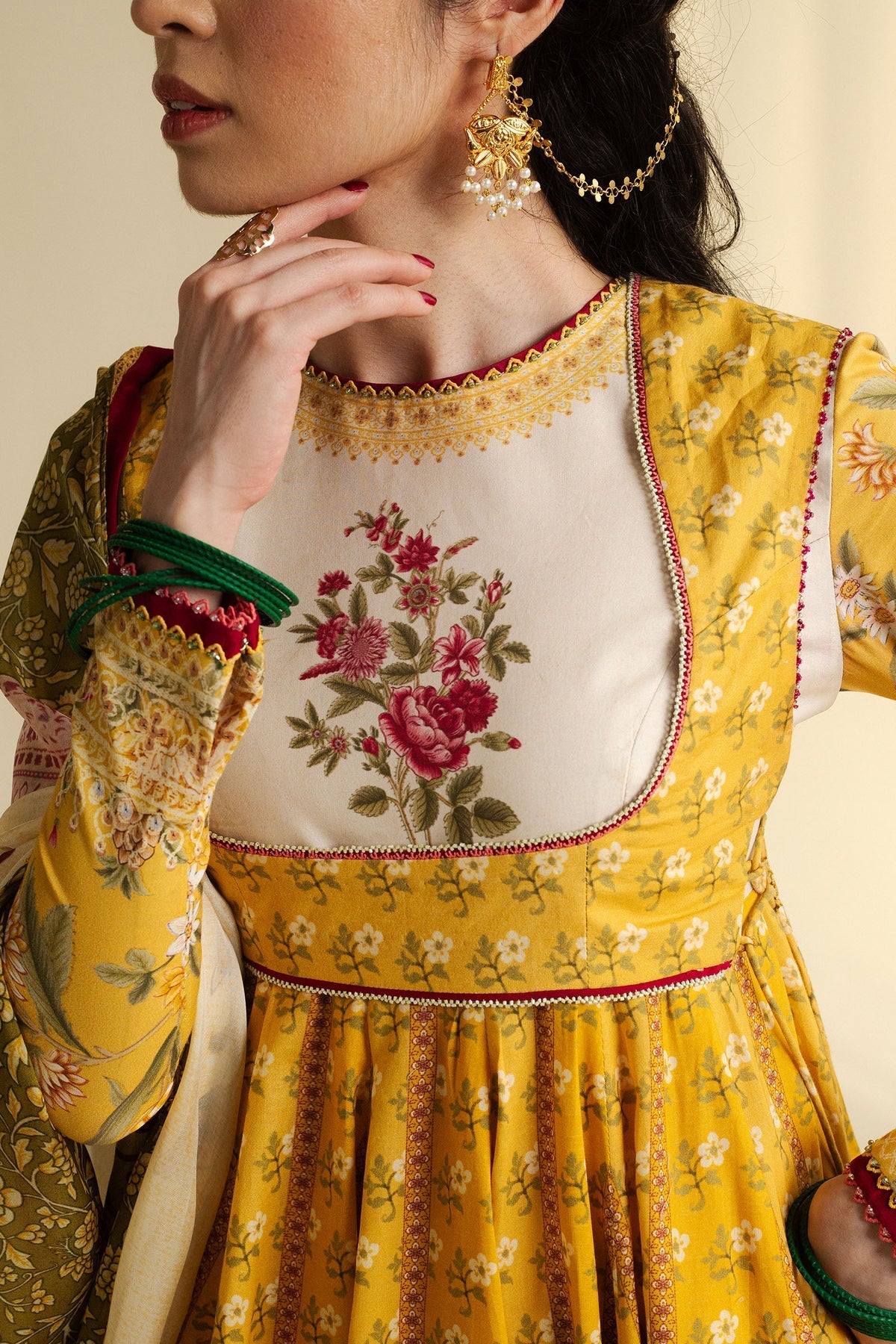 Zara Shahjahan | Anarkali 25 | Amaltas-D3 - Official Zara Shahjahan stockist in UK - Sakeena London