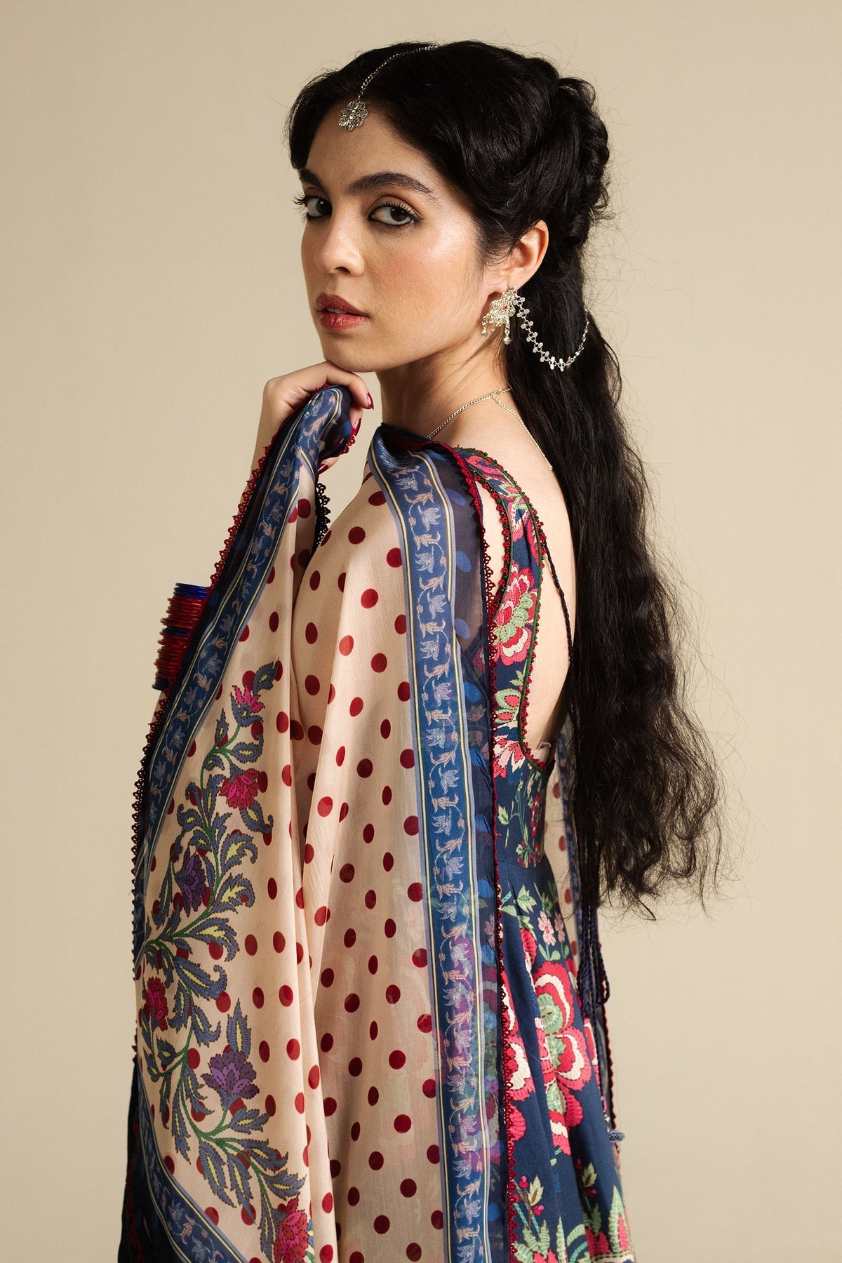 Zara Shahjahan | Anarkali 25 | Neelofur-D4 - Official Zara Shahjahan stockist in UK - Sakeena London