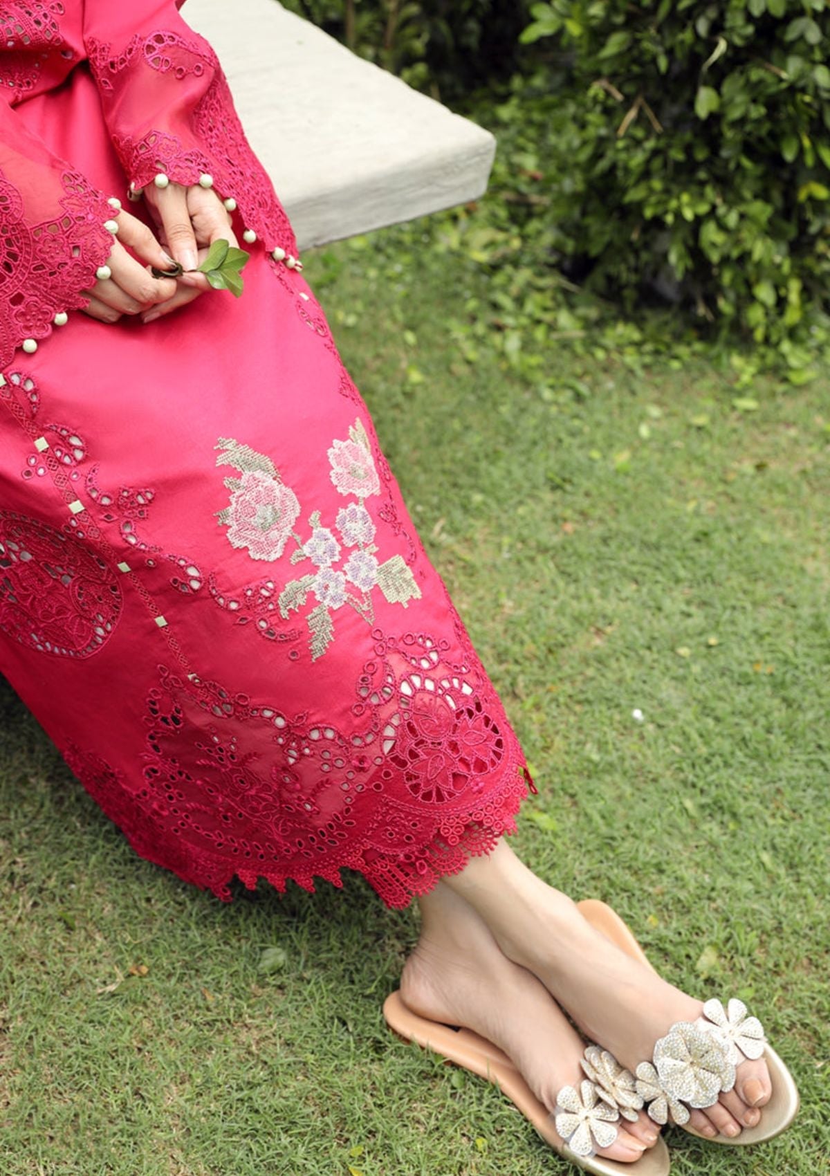 Lawn Collection - Qalamkar - Festive Lawn 24 - PS#06 - MALIHA