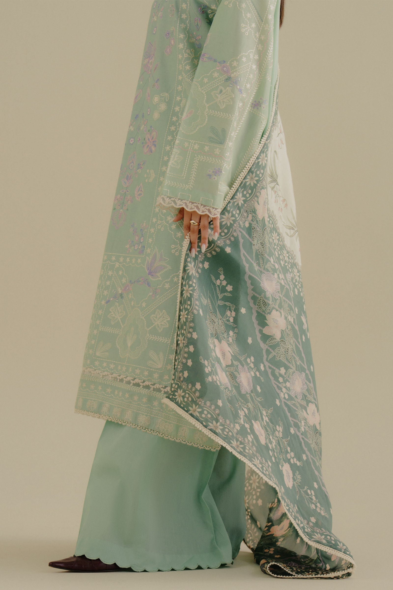Zara Shahjahan | Coco Lawn 25 | Nyssa-10A - Official Zara Sahjahan stockist in UK - Sakeena London