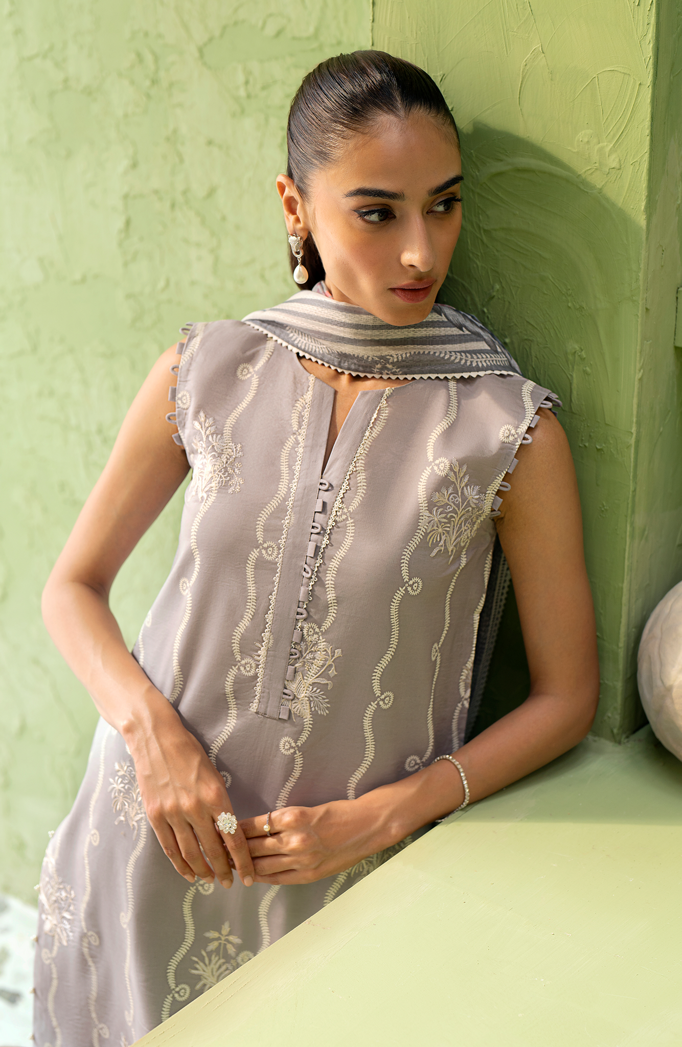 Seran | Artisan Lawn 25 | GRIS - Official Seran stockist in UK - Sakeena London