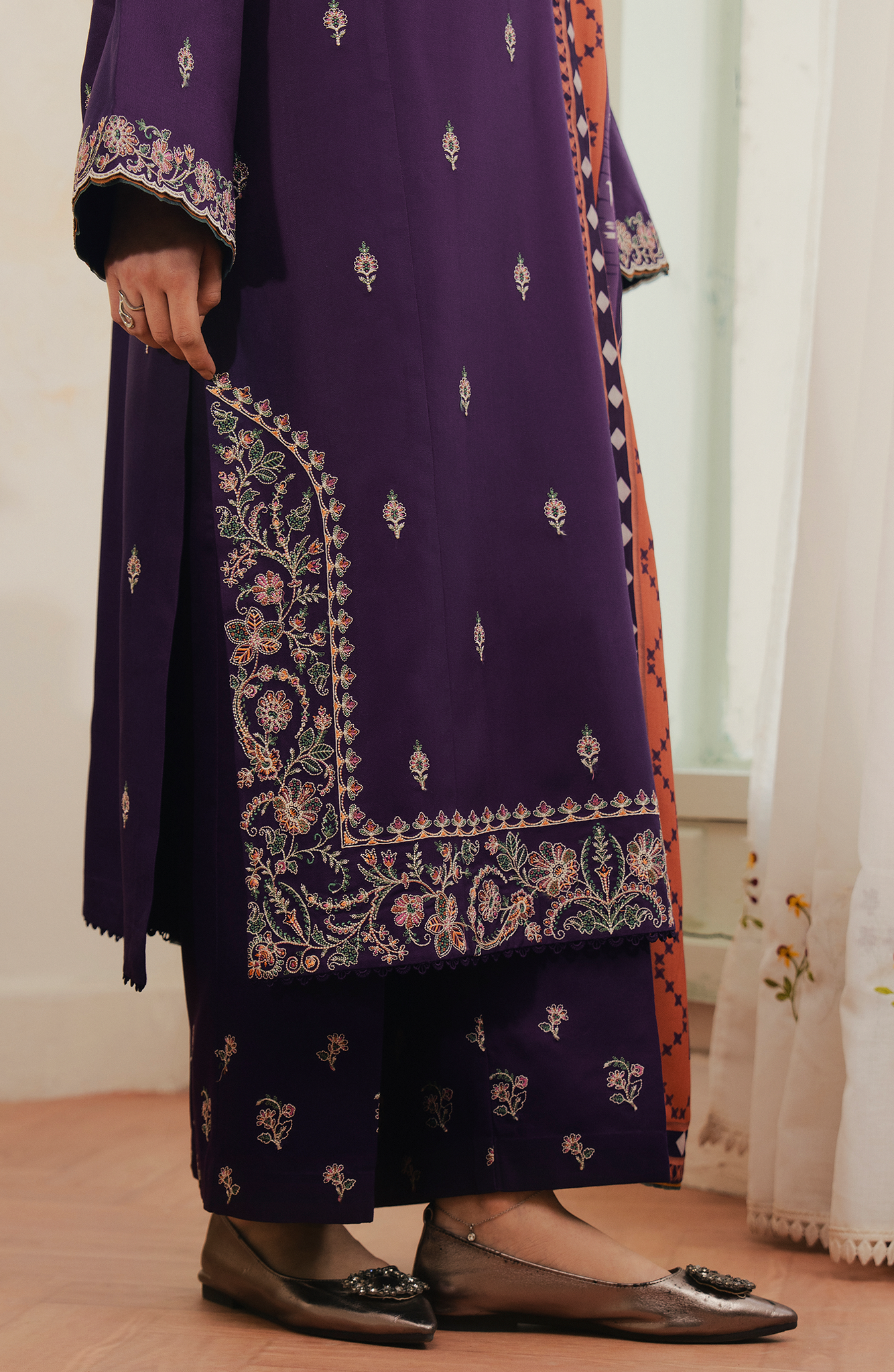 Seran | Winter Embroidered 25 | Aurese - Official Seran stockist in UK - Sakeena London