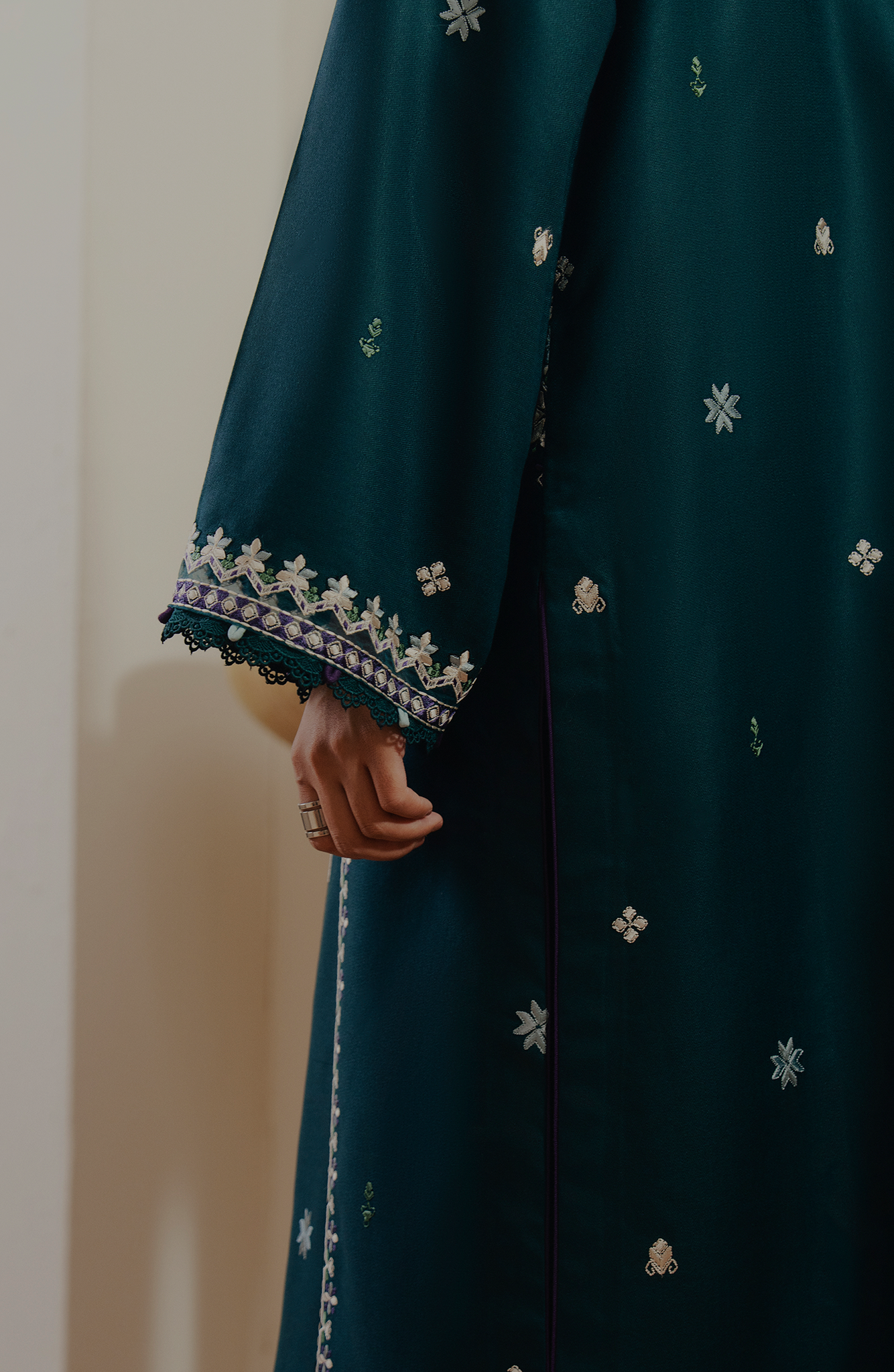 Seran | Winter Embroidered 25 | Celvyn - Official Seran stockist in UK - Sakeena London