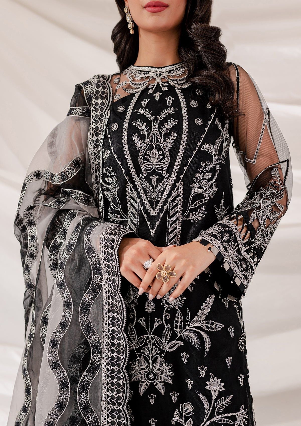 Formal Collection - Farasha - Lumiere - Luxury - D#04 Black Swan