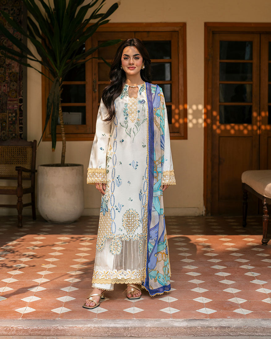 Roheenaz | Aashiyana Lawn | Zoya - Official Roheenaz stockist in UK - Sakeena London