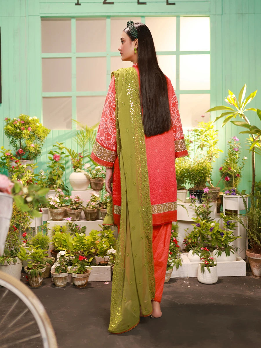 Salitex | Izel Lawn 24 | ORCHID - LUXURY LAWN EMBROIDERED SUIT - Official Salitex stockist in UK - Sakeena London