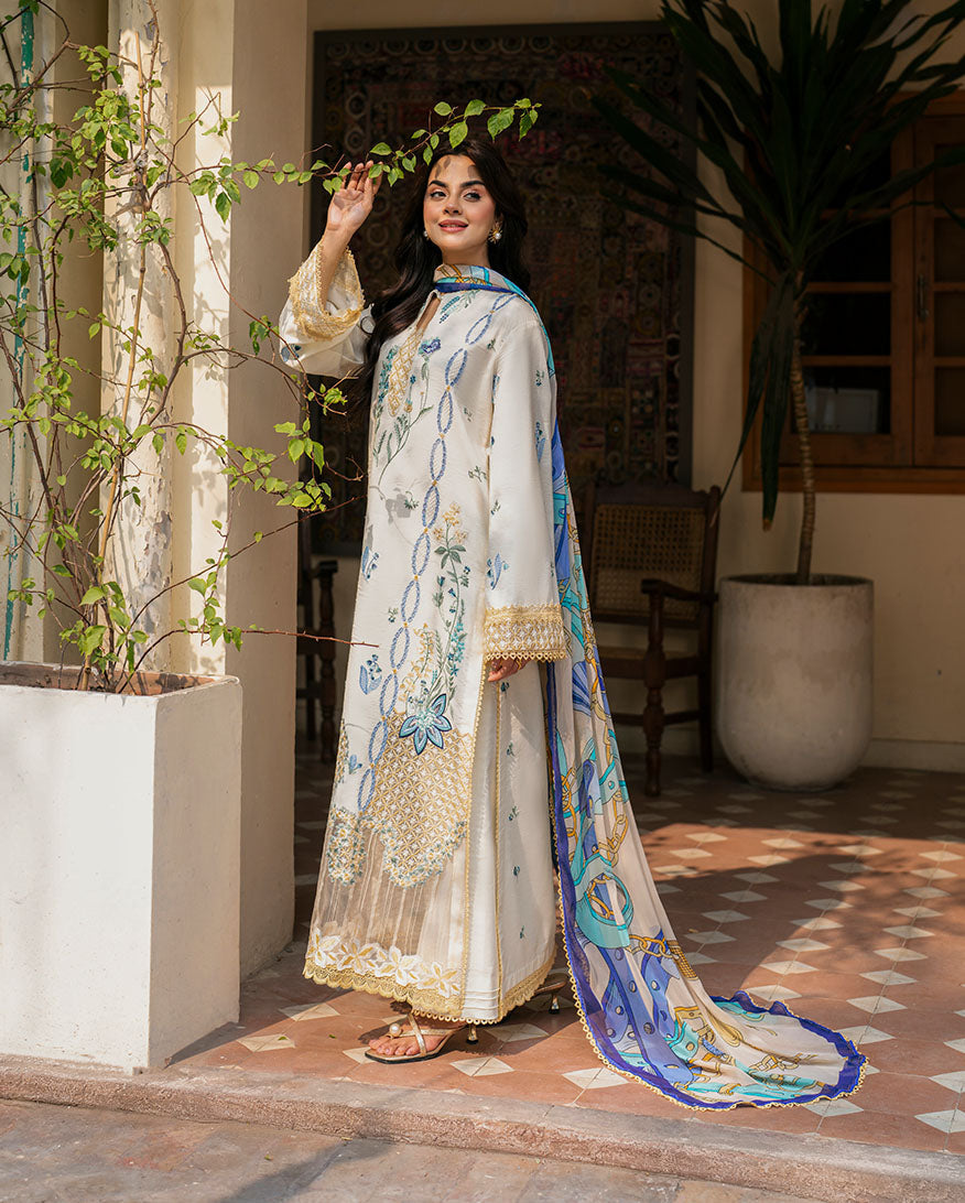 Roheenaz | Aashiyana Lawn | Zoya - Official Roheenaz stockist in UK - Sakeena London