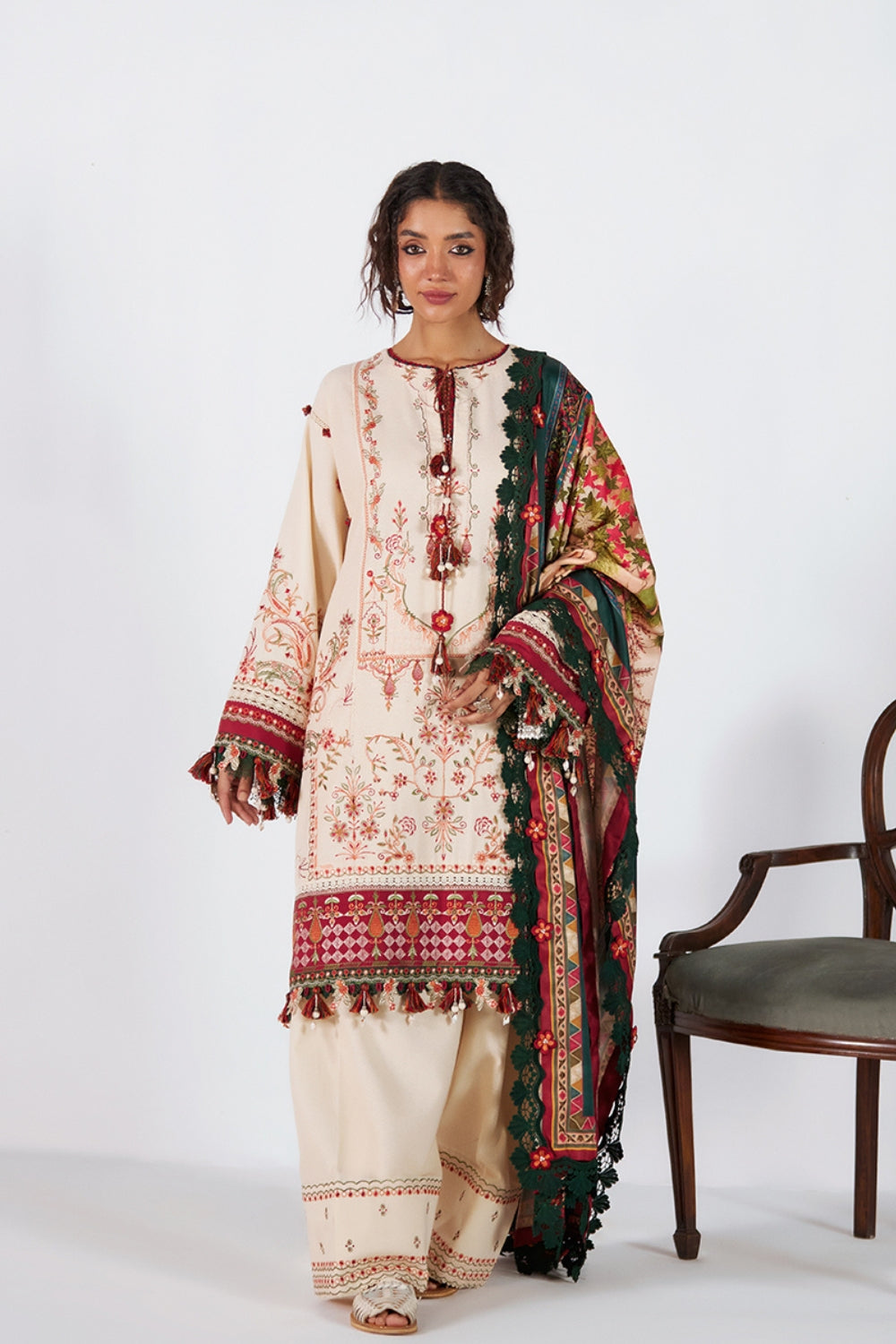 Saira Rizwan | Winter Khaddar 25 | IREM-SRW25-05 - Official Saira Rizwan stockist in UK - Sakeena London