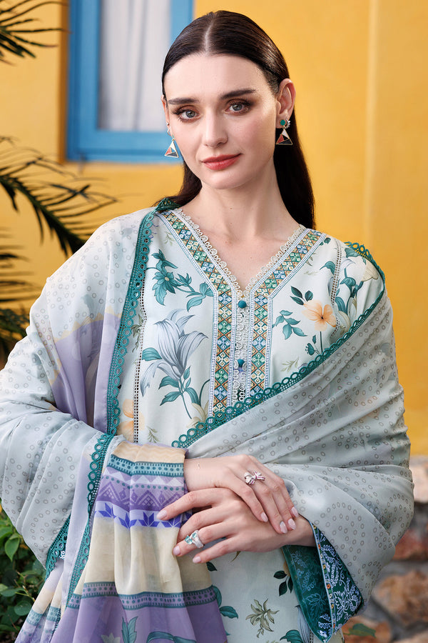 Farasha | Printed Essentials | Aqua Sparkle - Official Farasha stockist in UK - Sakeena London