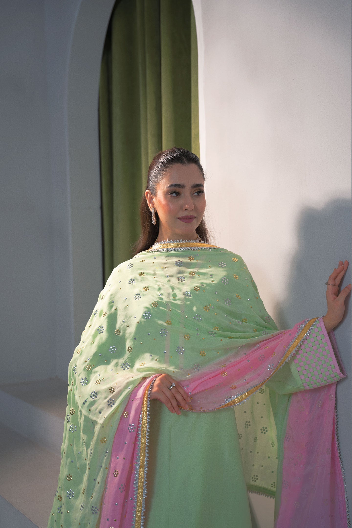 Fozia Khalid | Dilkash Festive Wear 25 | Alaya - Official Fozia Khalid stockist in UK - Sakeena London