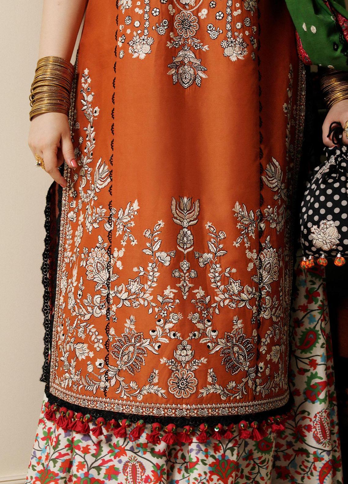 Hussain Rehar | Embroidered Lawn | STAR DUST - Official Hussain Rehar stockist in UK - Sakeena London
