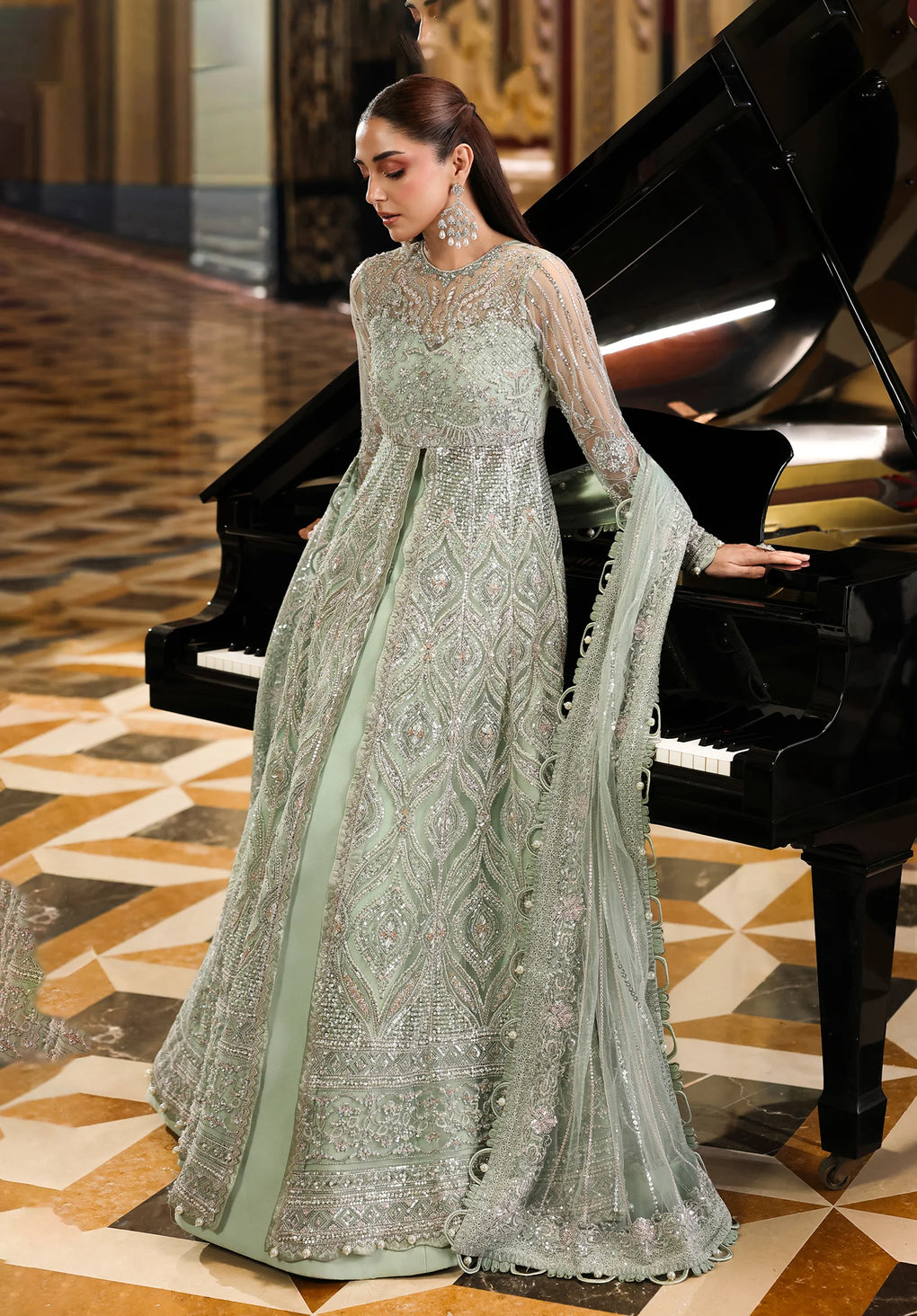 Elaf Premium | Stardom Formal Handwork 25 | ESH-10 DIANA - Official Elaf Premium stockist in UK - Sakeena London