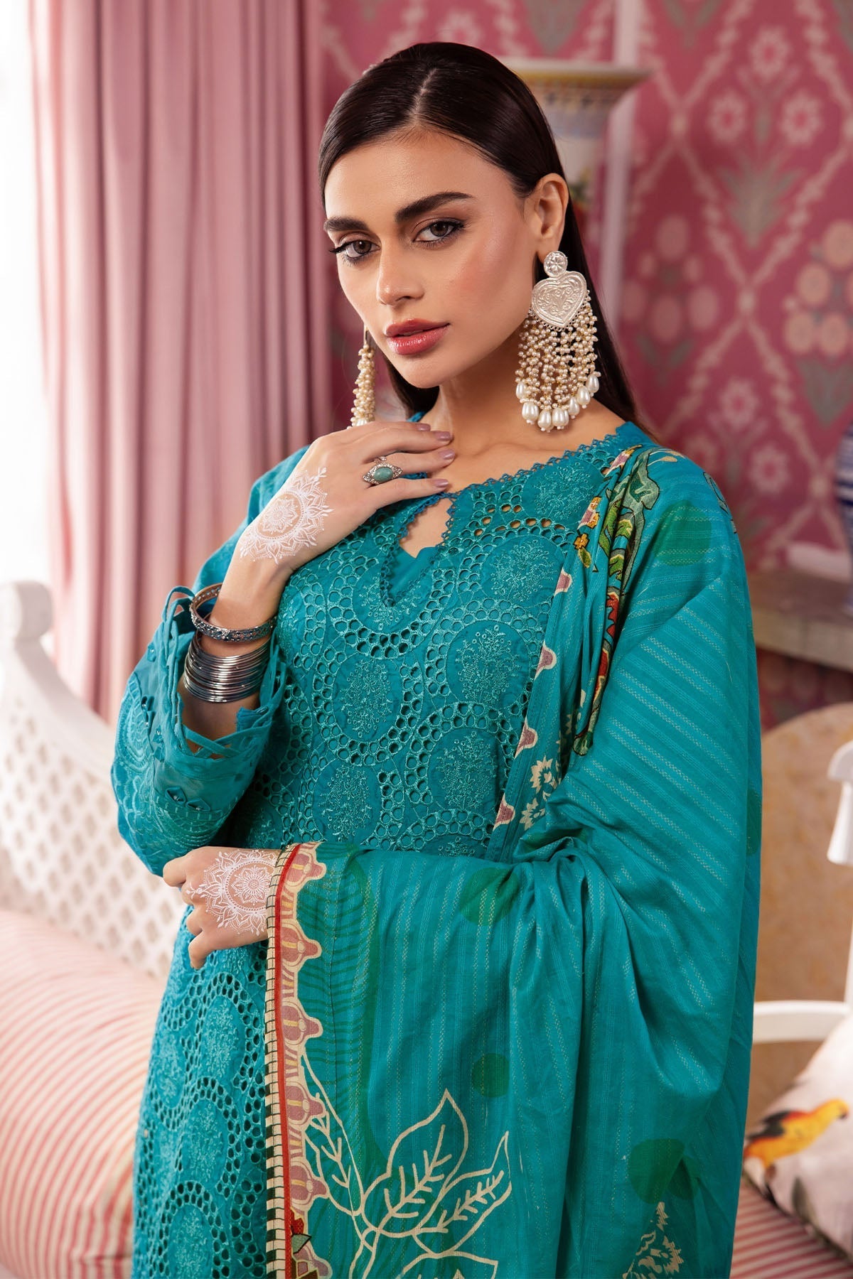 Nureh | Maya Lawn | NS-108 - Official Nureh stockist in UK - Sakeena London