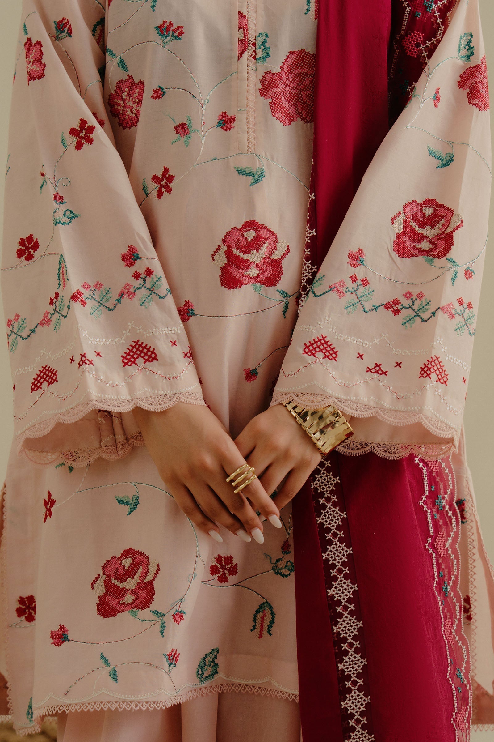 Zara Shahjahan | Coco Lawn 25 | Zufra-6A - Official Zara Sahjahan stockist in UK - Sakeena London