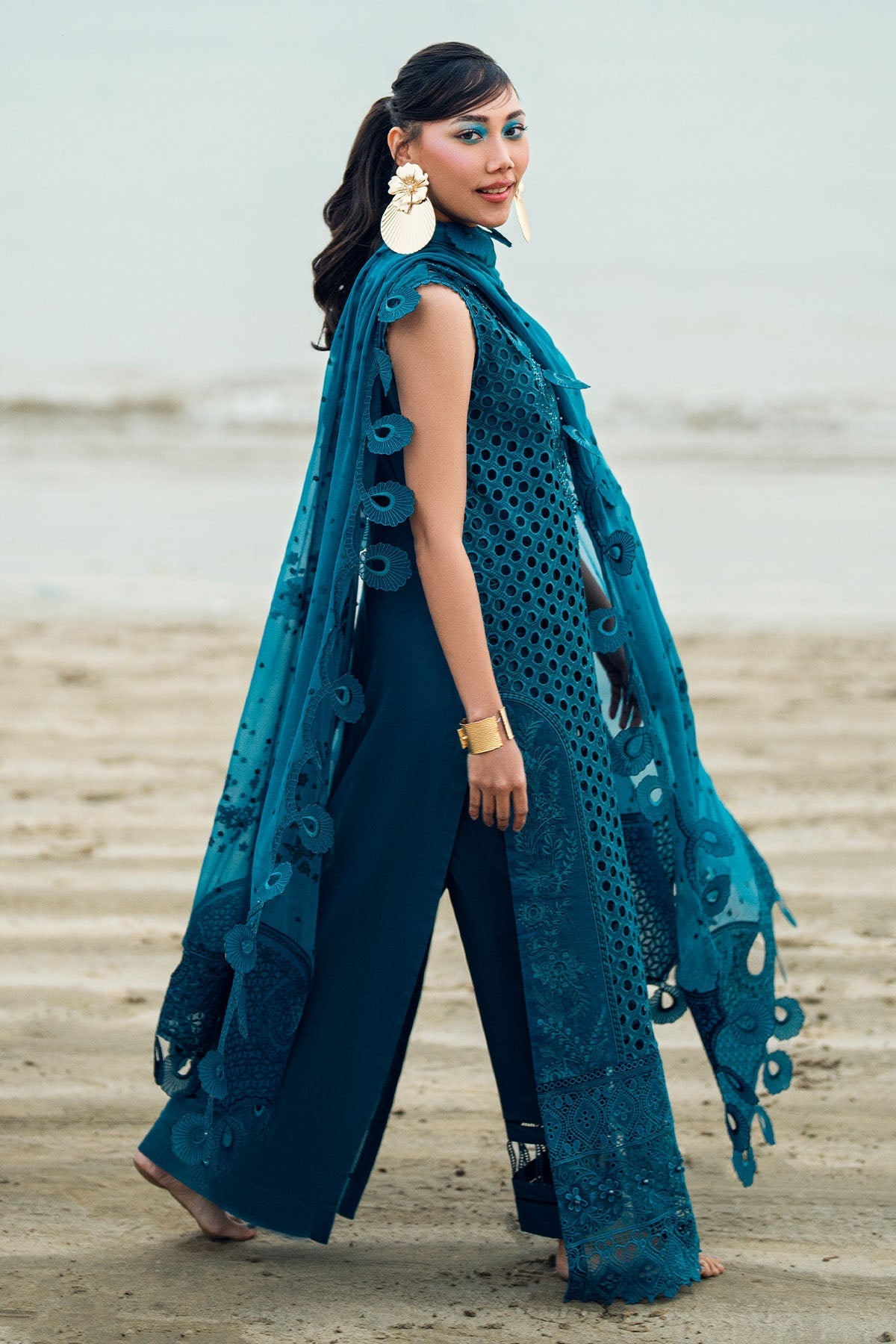 Nureh | Khuwab Luxury Lawn | NE-148 - Official Nureh stockist in UK - Sakeena London