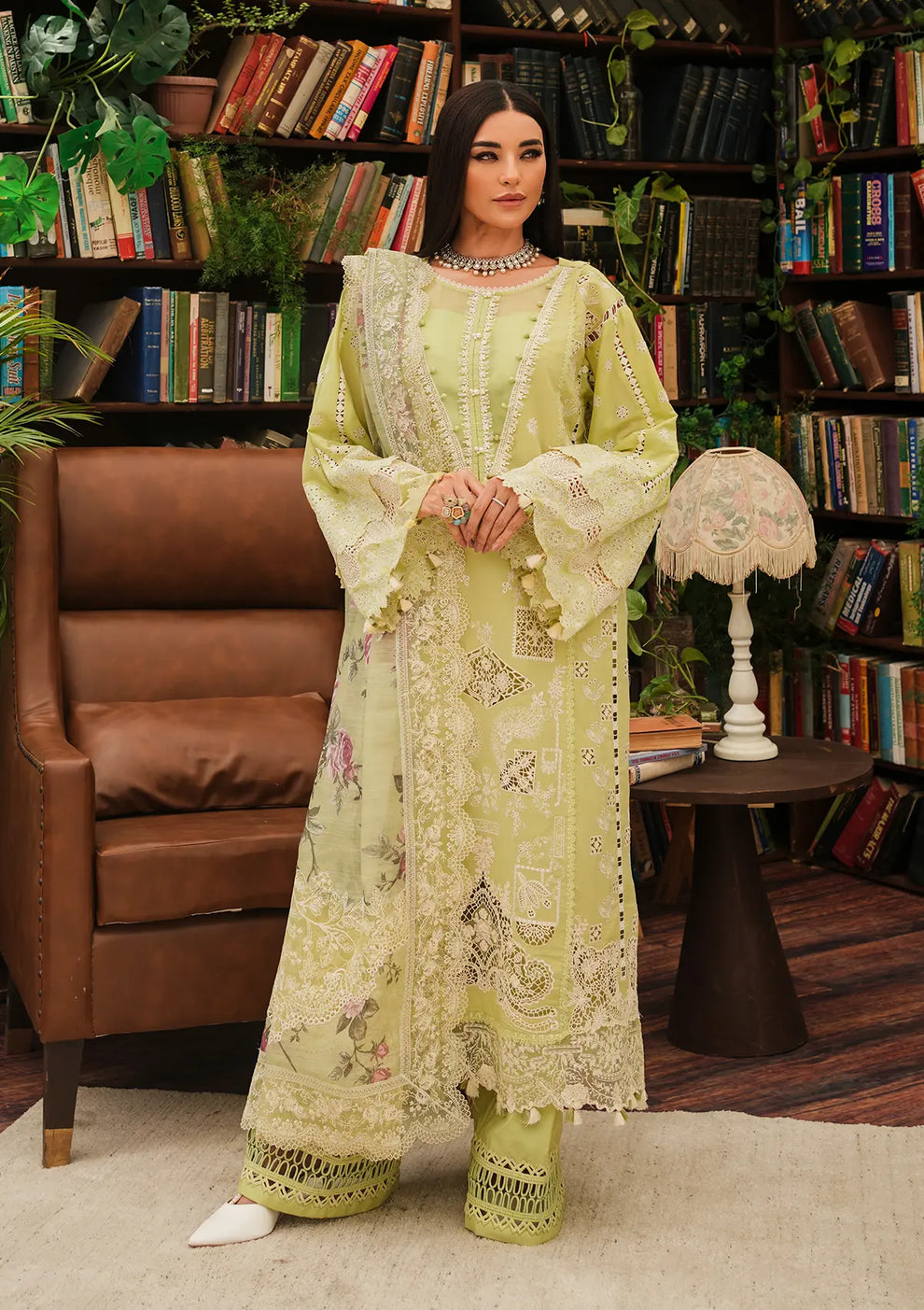 Kahf Premium | Luxury Lawn 24 | KLE-05A Ambrosia - Official Kahf Premium stockist in UK - Sakeena London