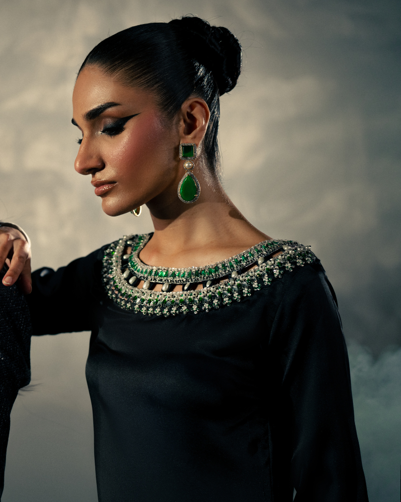 Vasal | Zyra Luxe Pret 26 | Noir Amber - Official Vasal stockist in UK - Sakeena London