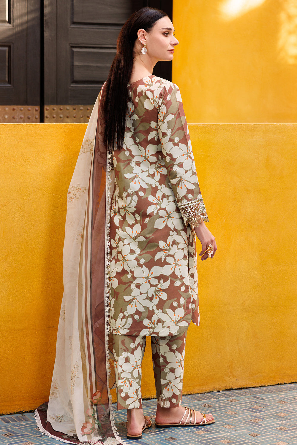 Farasha | Printed Essentials | Rustwood Charm - Official Farasha stockist in UK - Sakeena London