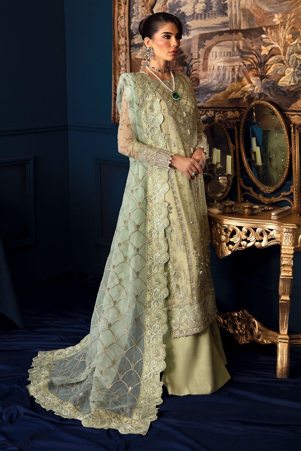 Nureh | Elanora Formal 24 | NEL-50-Meadow - Official Nureh stockist in UK - Sakeena London