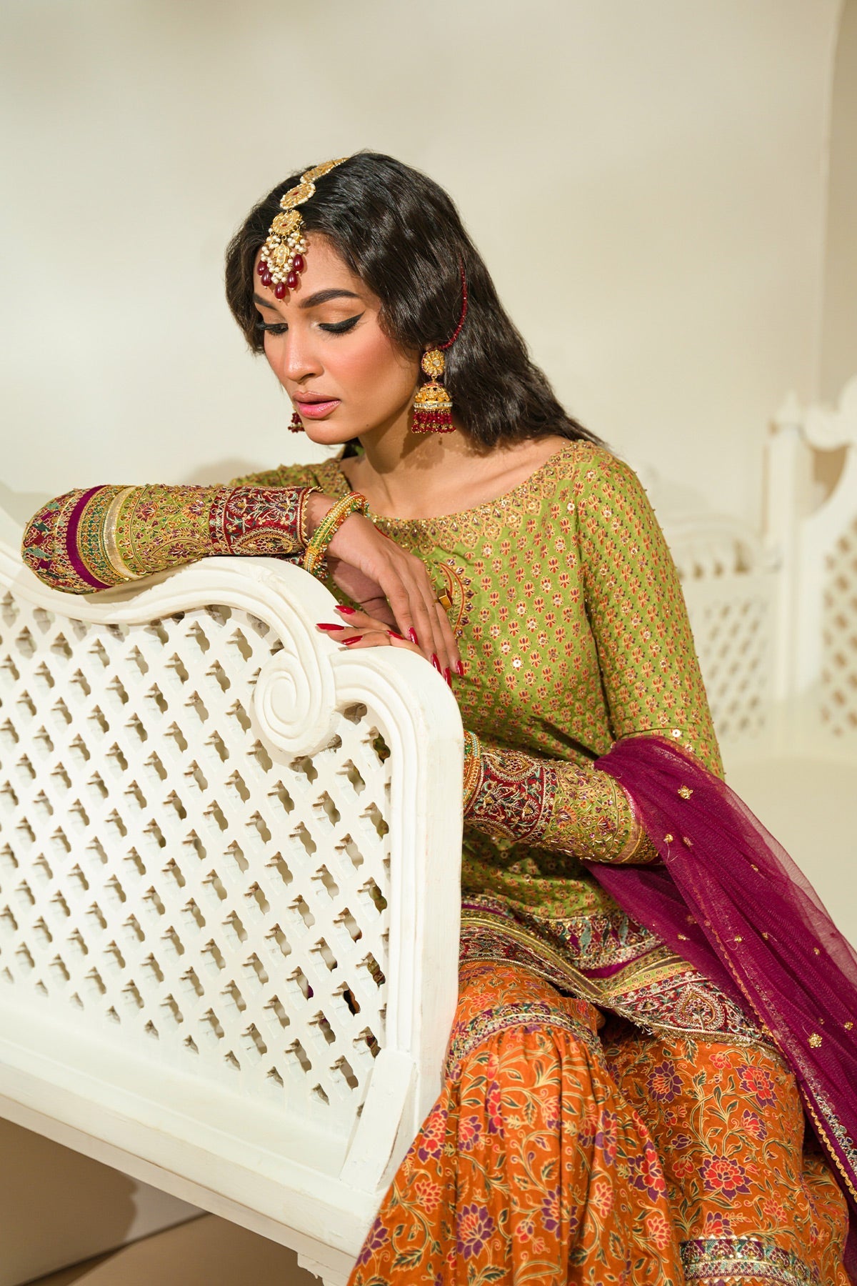 Mina Kashif | Wedding Formals | Gul-e-lala - Official Mina Kashif stockist in UK - Sakeena London
