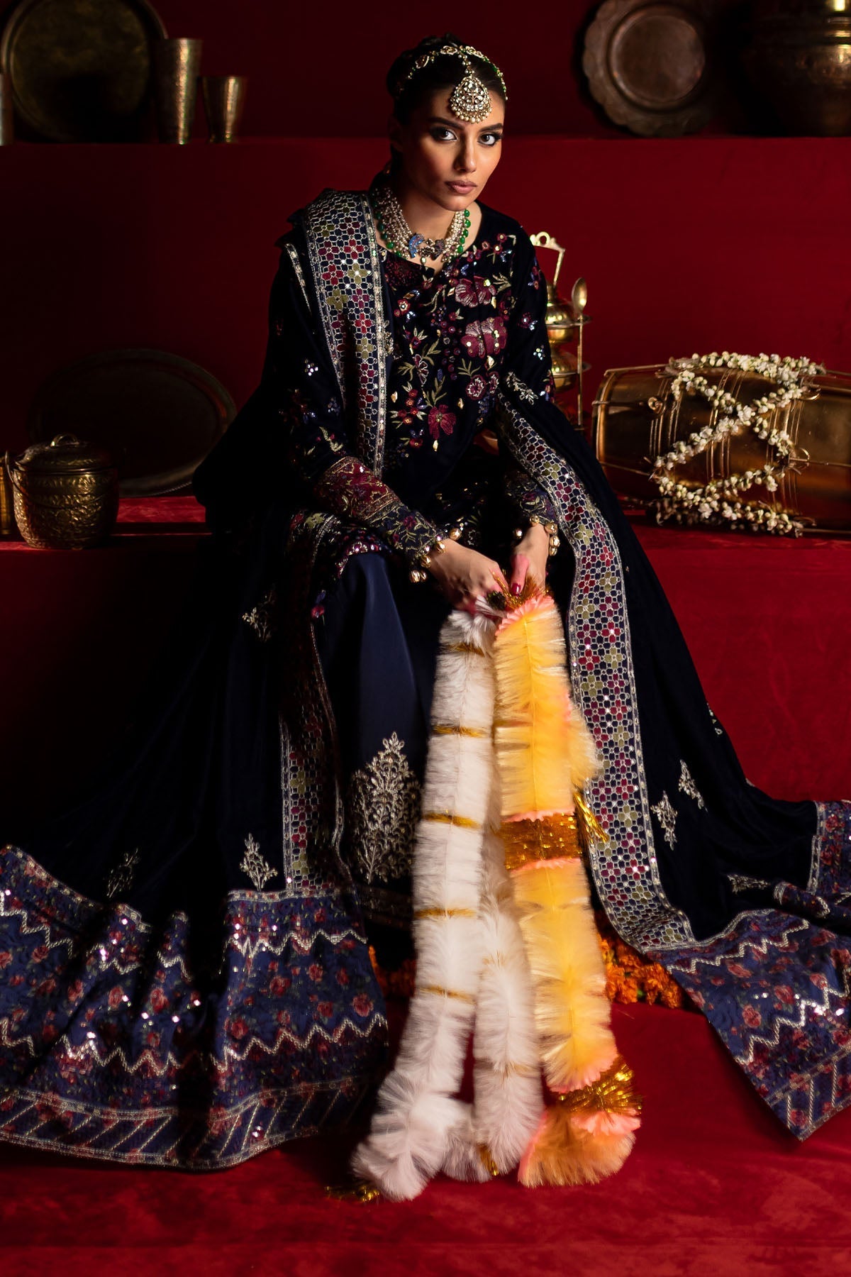 Nureh | Maya Velvet | NW-93 - Official Nureh stockist in UK - Sakeena London