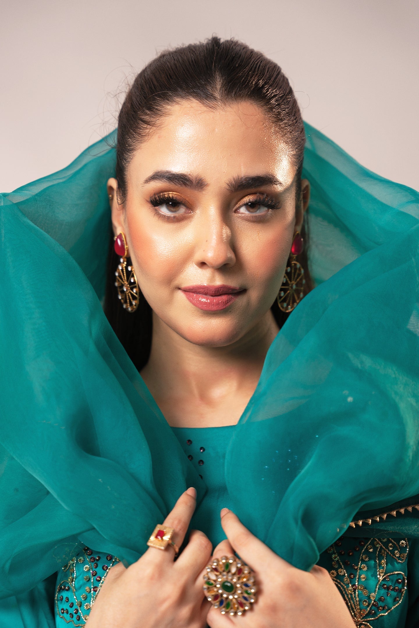 Fozia Khalid | Dilkash Festive Wear 25 | Nawal - Official Fozia Khalid stockist in UK - Sakeena London