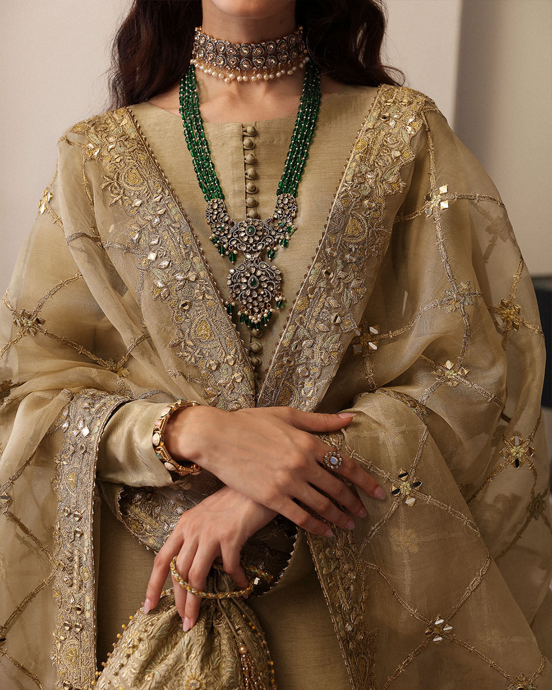 Faiza Saqlain | Mehermah Luxe Formals | Nainsi - Official Faiza Saqlain stockist in UK - Sakeena London