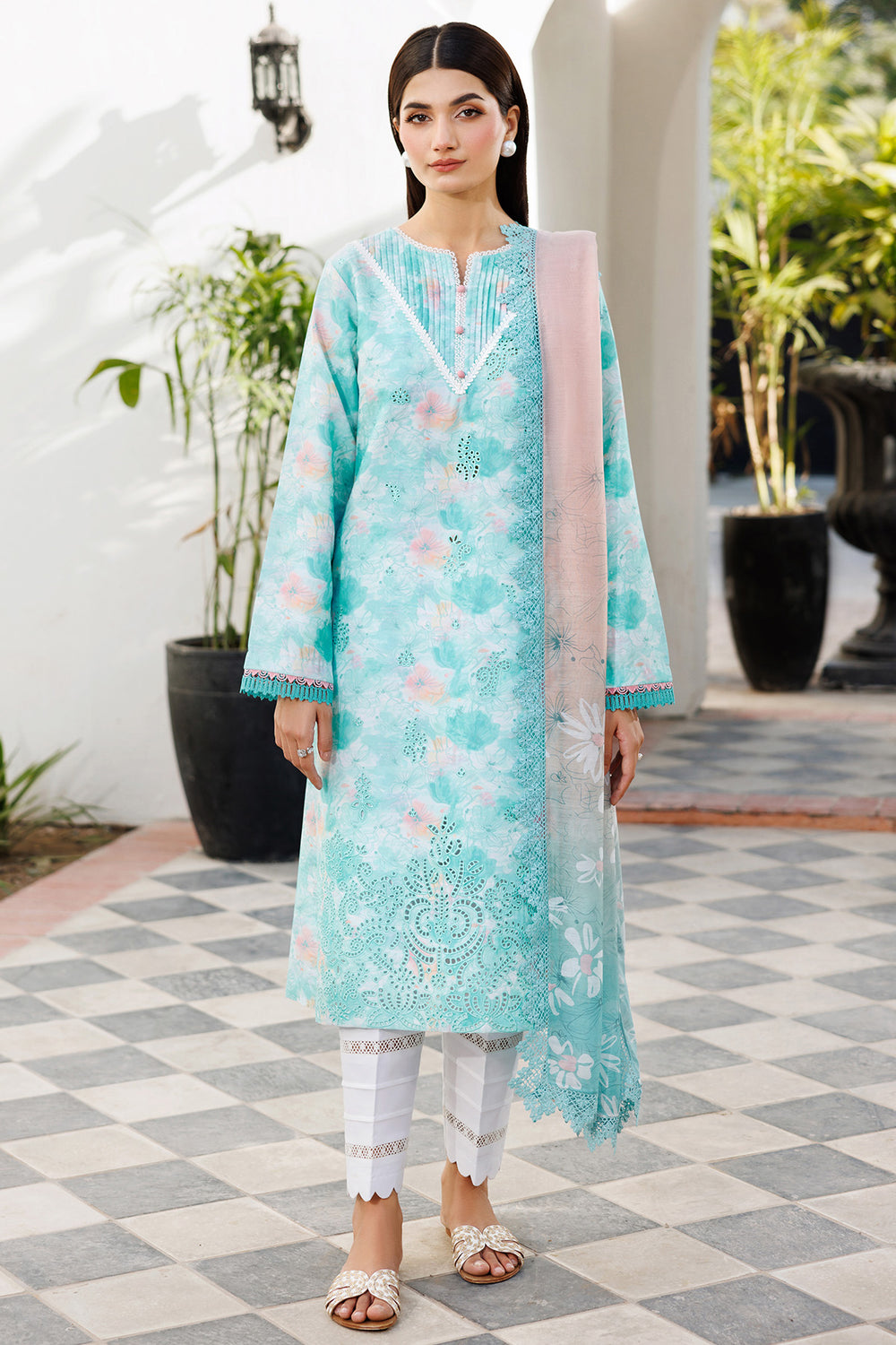 Farasha | Printed Essentials | Blue Dusk - Official Farasha stockist in UK - Sakeena London