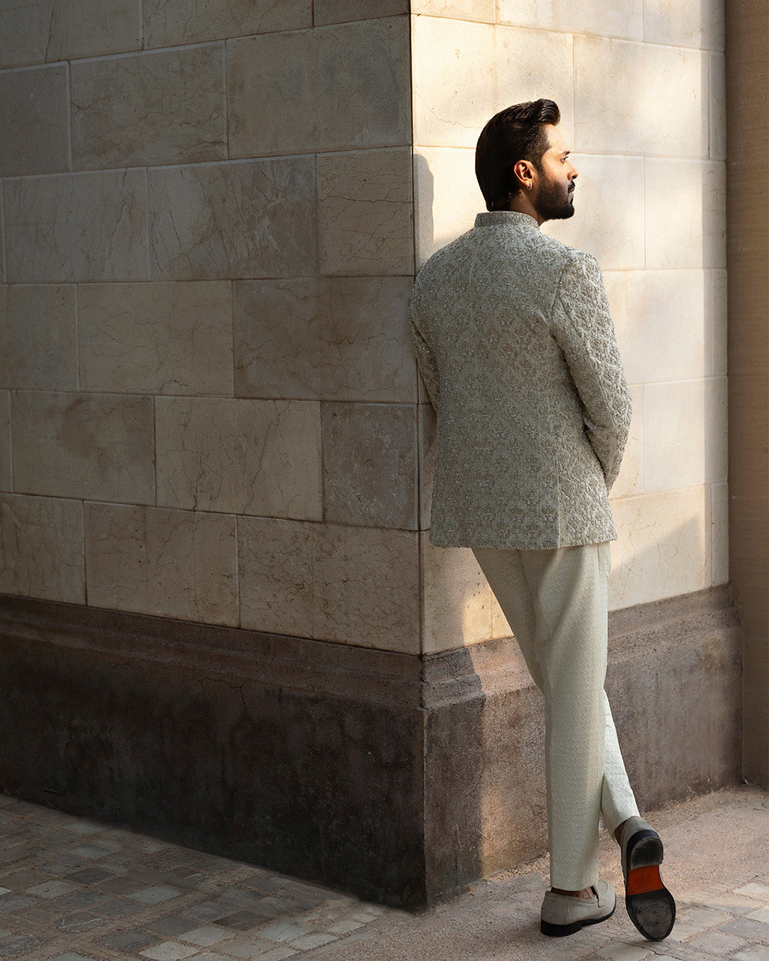 Pakistani Menswear | Faiza Saqlain | Burq - Official Faiza Saqlain stockist in UK - Sakeena London