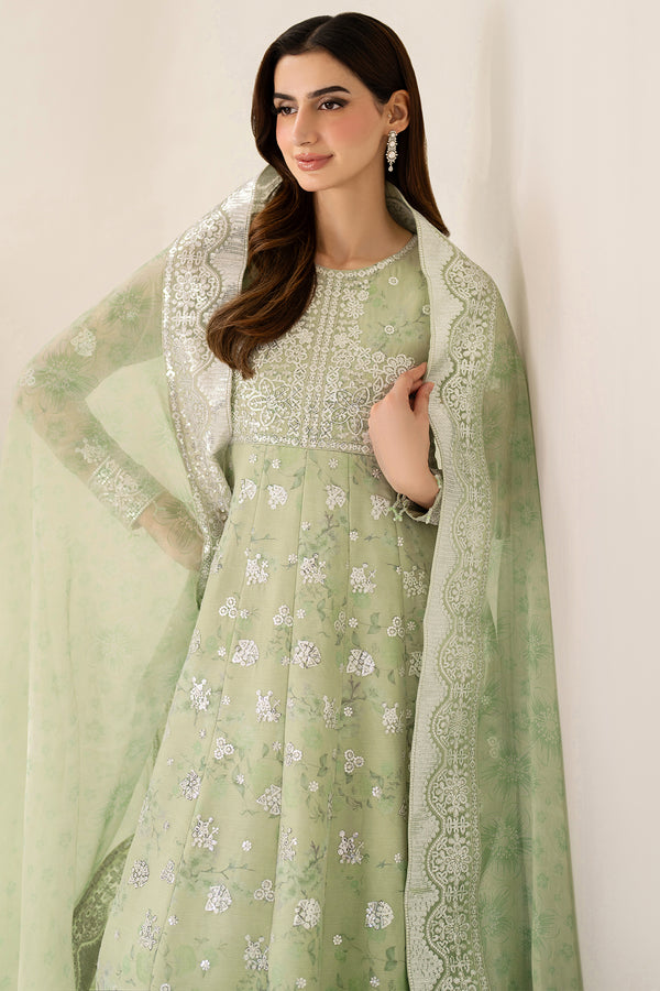 Farasha | Fiorella Formals | Sage Sparkle - Official Farasha stockist in UK - Sakeena London
