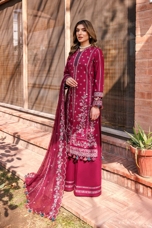 Farasha | Kaavish Lawn 24 | GARNET GLAM - Official Farasha stockist in UK - Sakeena London