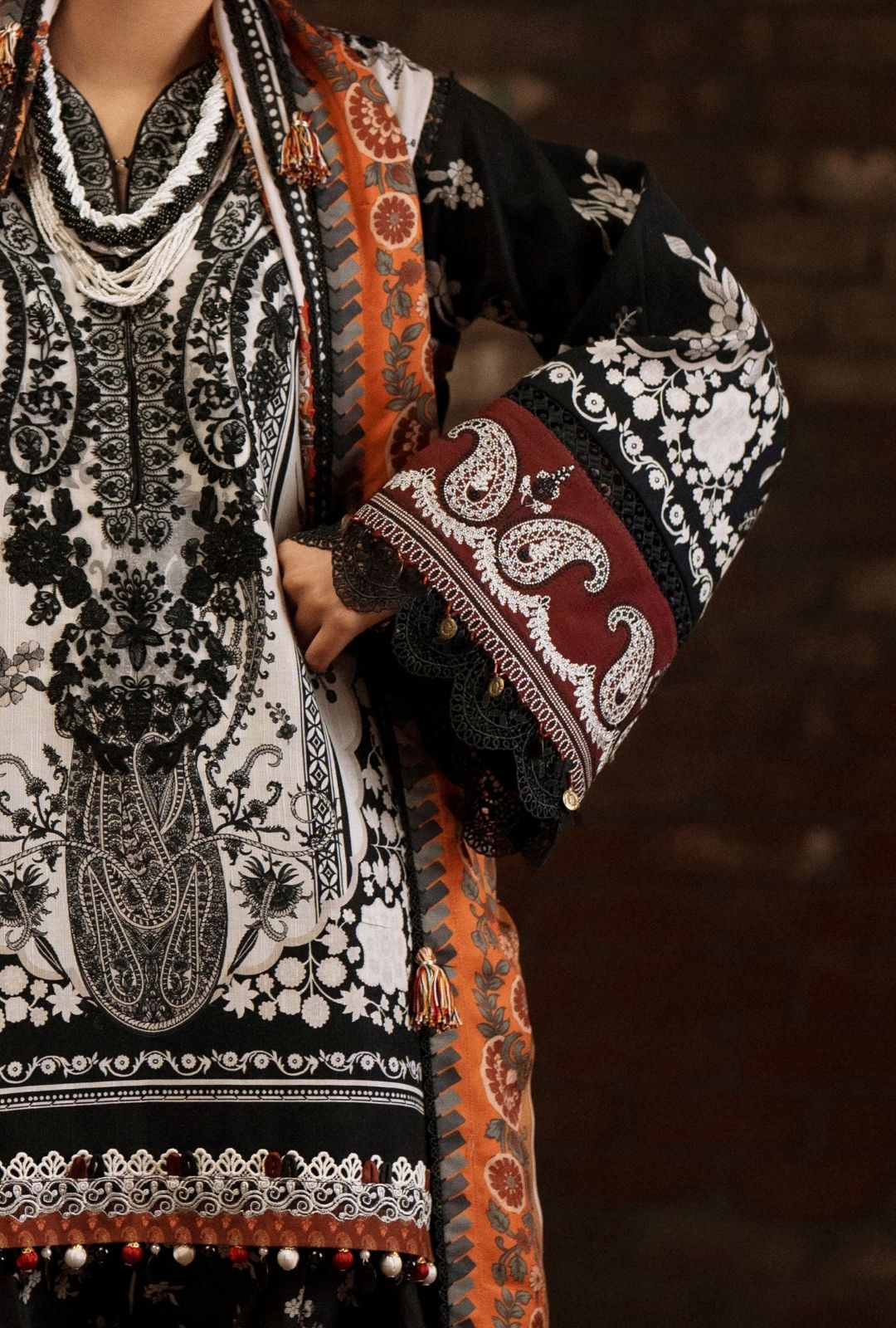 AJR Couture | Sard Sham | Makhmal - Official AJR Couture stockist in UK - Sakeena London