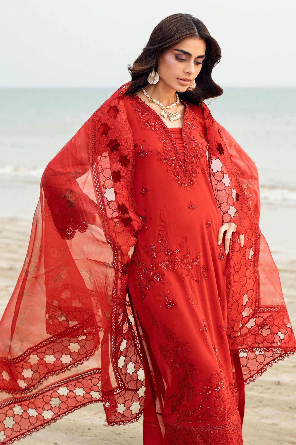Nureh | Khuwab Luxury Lawn | NE-147 - Official Nureh stockist in UK - Sakeena London