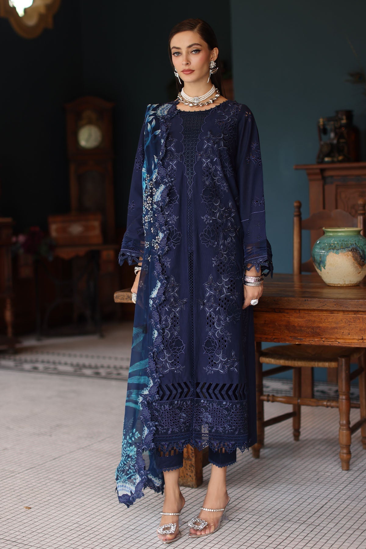 Nureh | Maya Lawn | NS-158 - Official Nureh stockist in UK - Sakeena London
