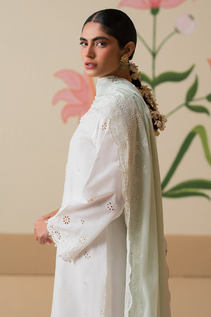 Cross Stitch | Chikankari Lawn Collection | P-06 - Official Cross Stitch stockist in UK - Sakeena London