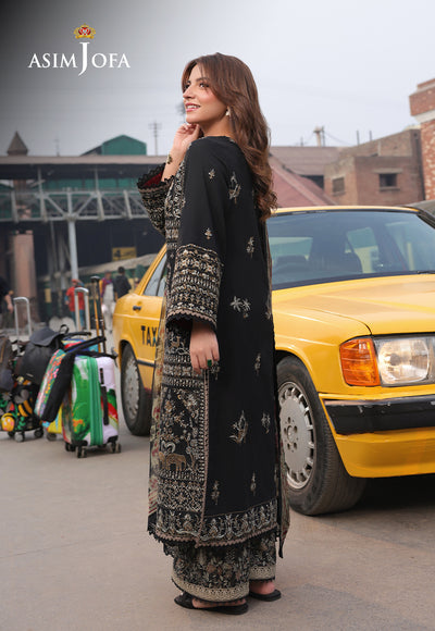 Asim Jofa | Summer Rhapsody | AJUBU-01 Embroidered Jacquard - Official Asim Jofa stockist in UK - Sakeena London