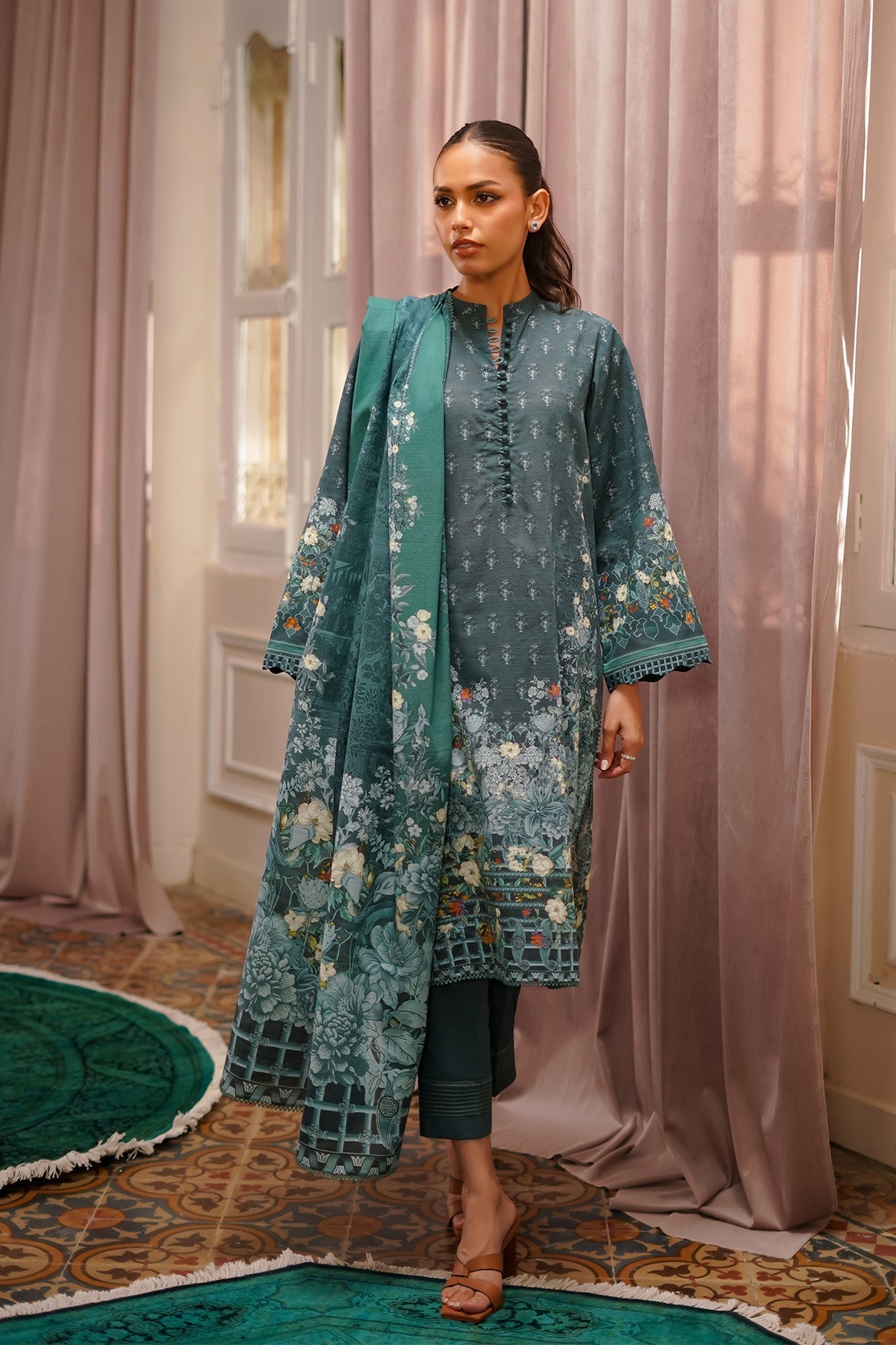 Sahar | Autumn Winter 2024 | Green Elixir - Official Sahar stockist in UK - Sakeena London