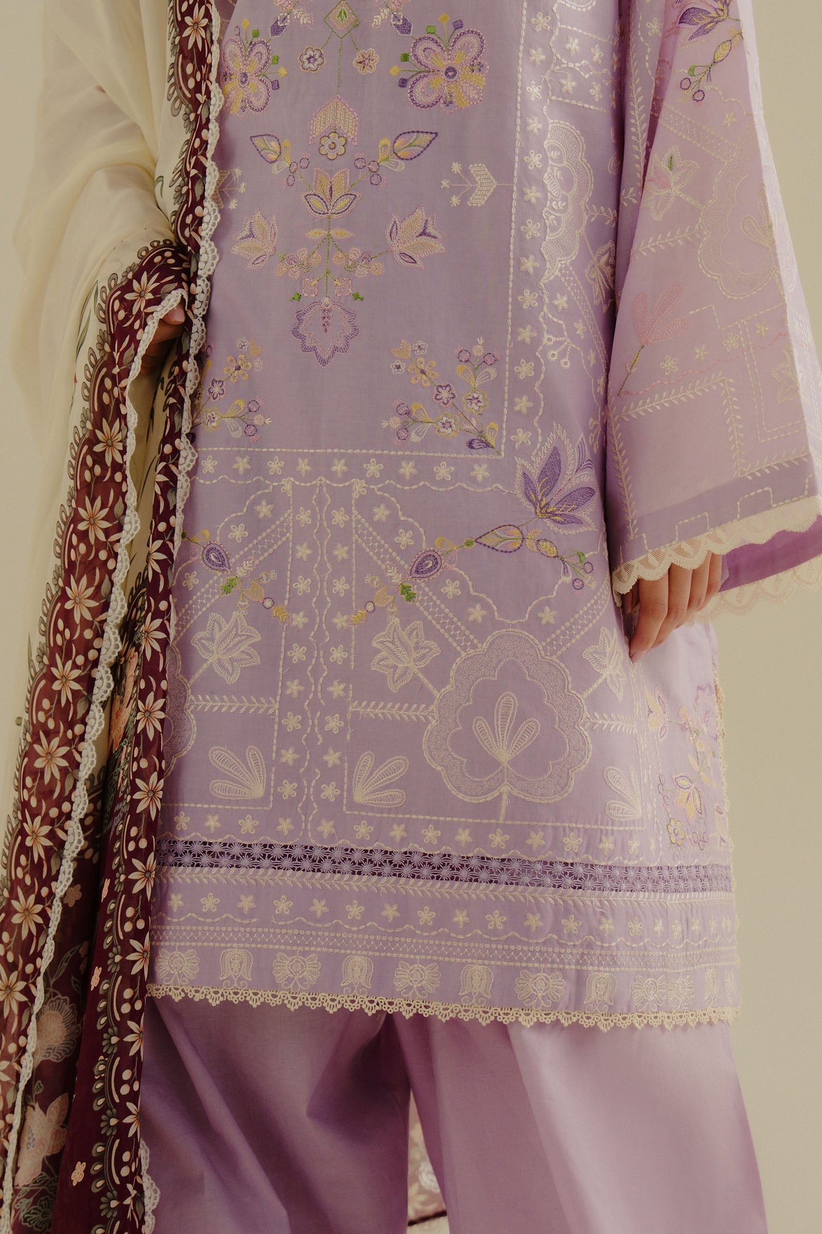 Zara Shahjahan | Coco Lawn 25 | Nyssa-10B - Official Zara shahjahan stockist in UK - Sakeena London