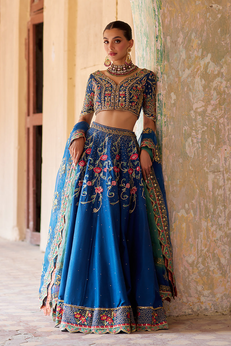 Mina Hassan | Formal Dholki Collection | Abeer - Official Mina Hassan stockist in UK - Sakeena London