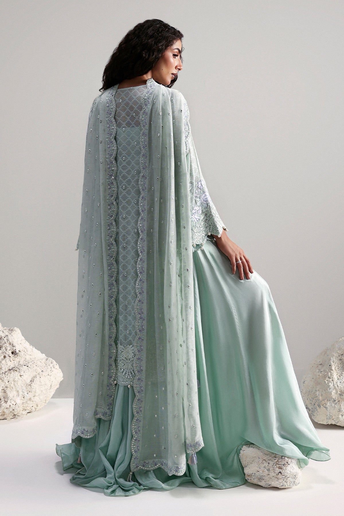 Afrozeh | Slate Ready to Wear | Elysia - Official Afrozeh stockist in UK - Sakeena London