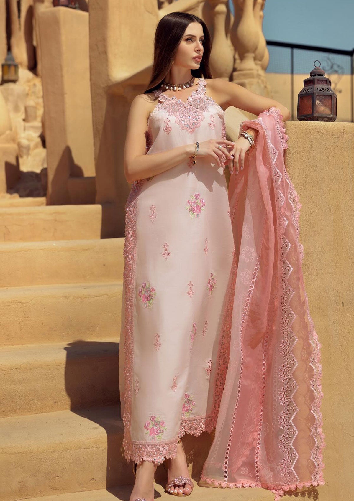 Lawn Collection - Noor by Saadia Asad - Eid Handwork LaserkariÃÂÃÂ Lawn - SL24#05