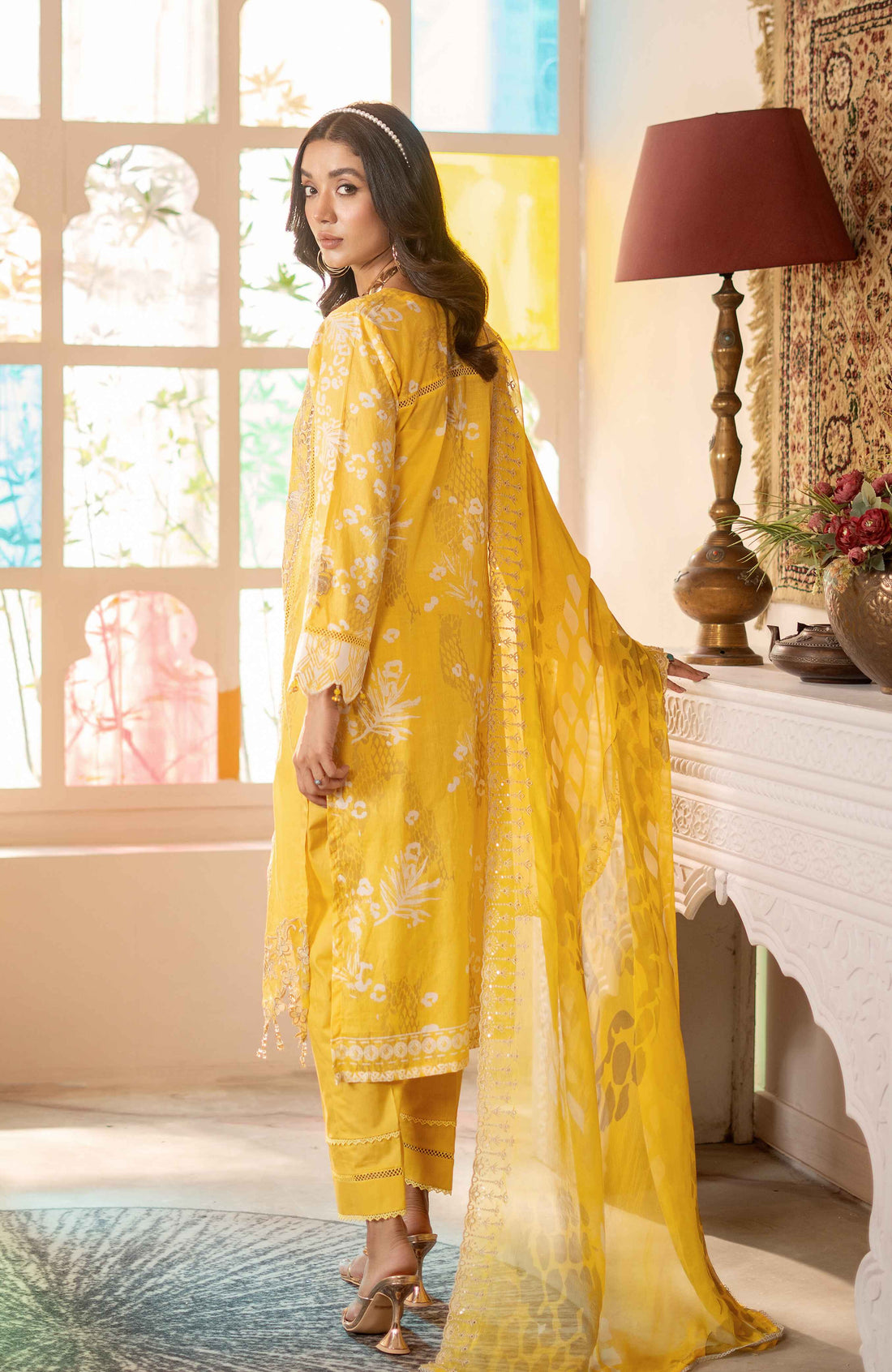 Al Zohaib | Sunshine Bloom Premium Lawn 25 | SBP-25-06 - Official Al Zohaib stockist in UK - Sakeena London