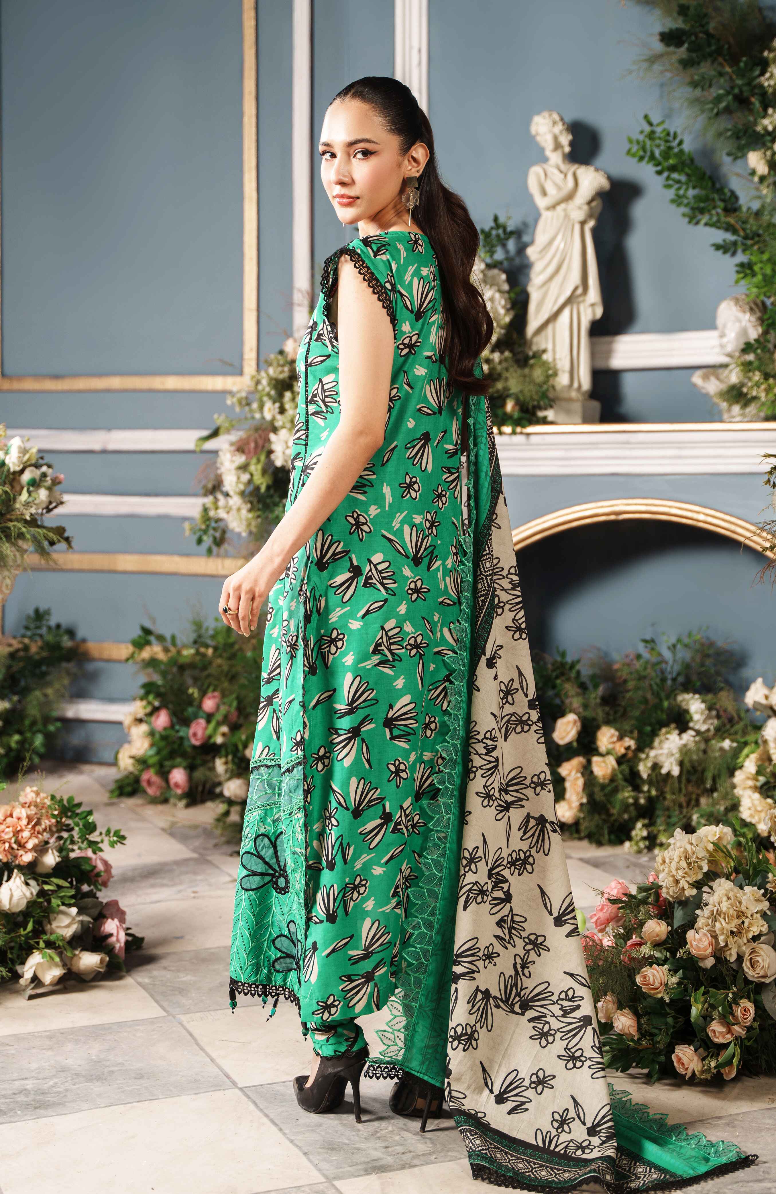 Al Zohaib | Printkari Cutwork Applique 24 | PCA-24-06 - Official Al Zohaib stockist in UK - Sakeena London