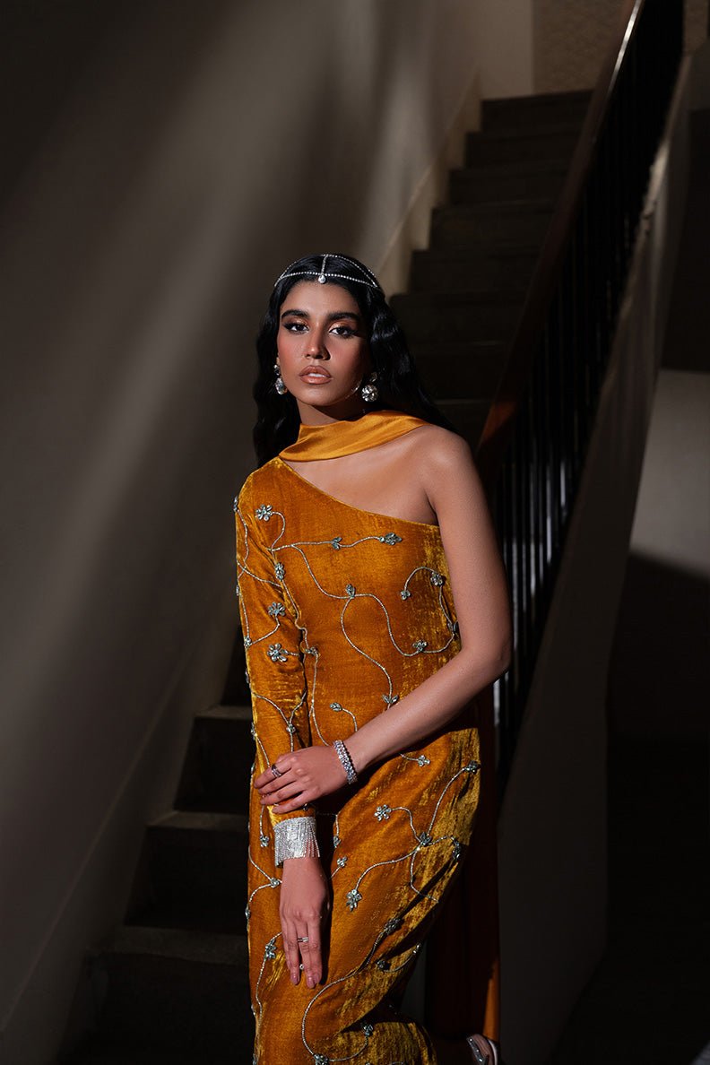 Caia | Luxury Velvet Edit 25 | Amber - Official Caia stockist in UK - Sakeena London